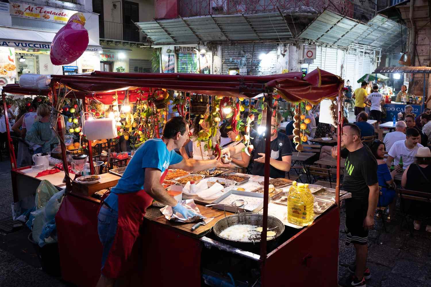 🛍️ 부치리아 시장 (La Vucciria Market)